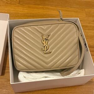 Saint Laurent Beige Crossbody Bag